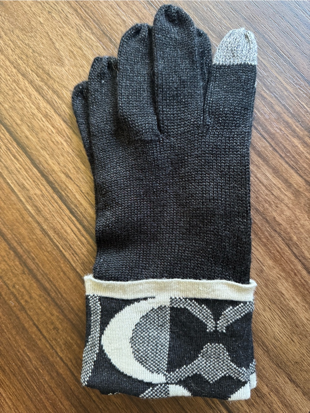 Coach Touchscreen Gloves